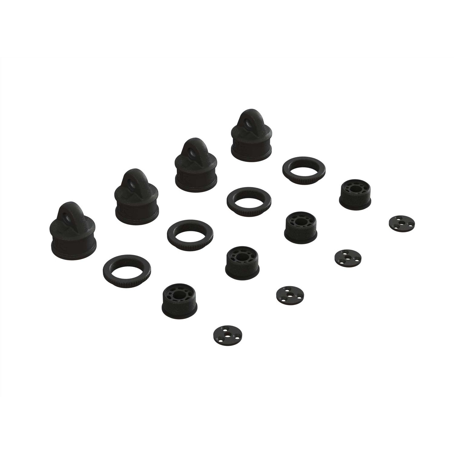 ARRMA Shock Cap Collar &amp; Cartridge Set