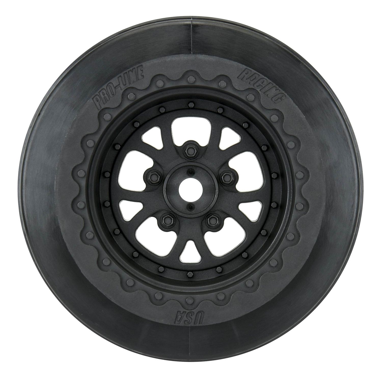 PRO277603 Pomona Drag Spec 2.2/3.0 Blk Slash 2wd Rr/4x4 F/R