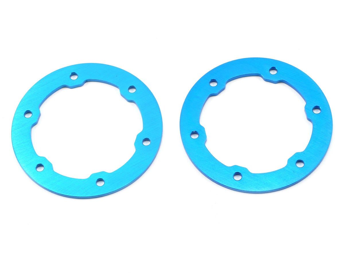 SPTSTP6236B ST Racing Concepts Aluminum Beadlock Rings (Blue) (2)