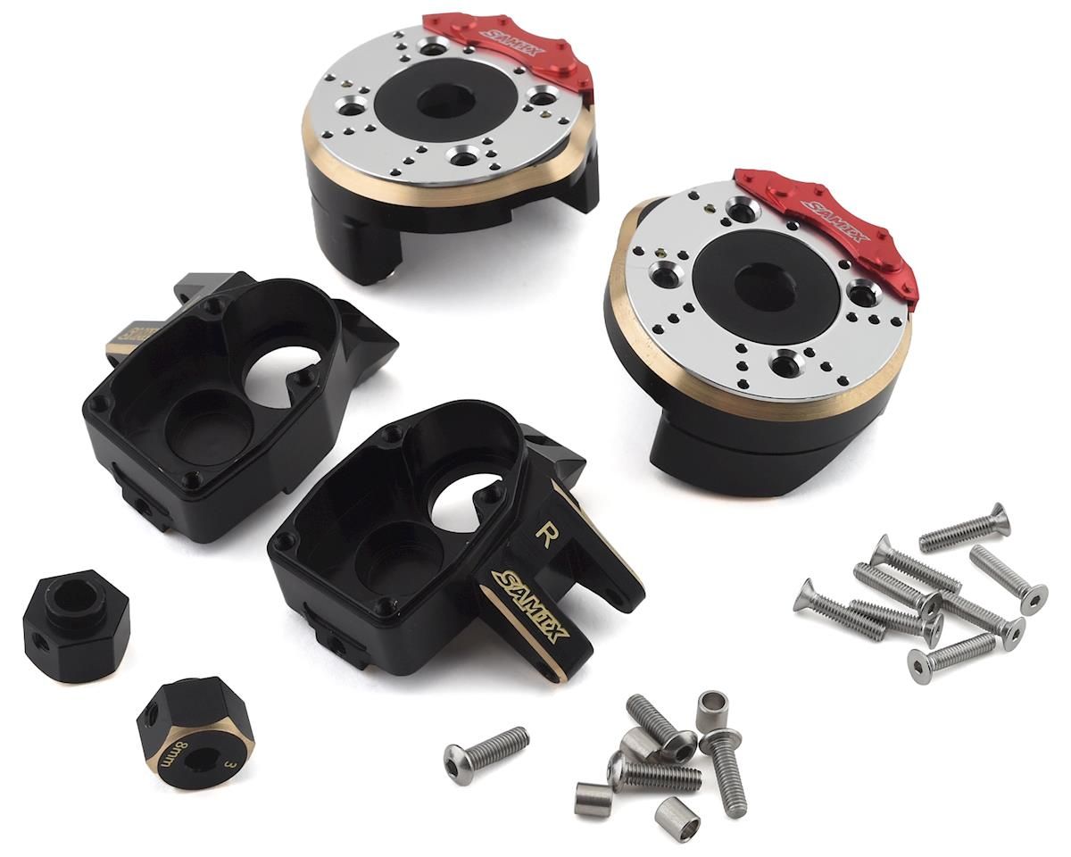 SAMSCX3-4412C4 Samix SCX10 III/Capra Heavy Duty Brass Knuckle Combo