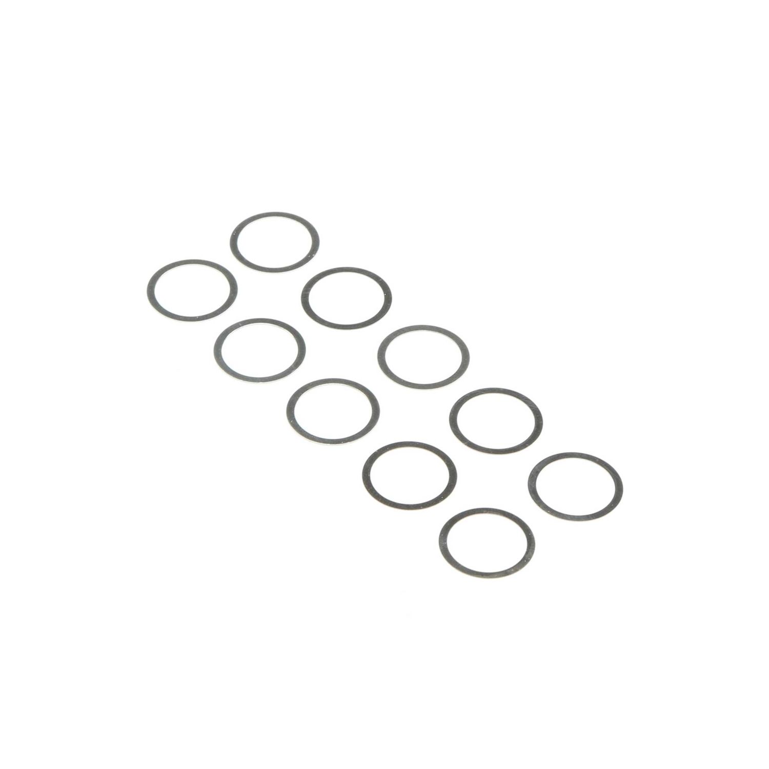 Losi Team Losi Racing 10 x 14mm Shims, 0.1mm and 0.2mm (5 each)