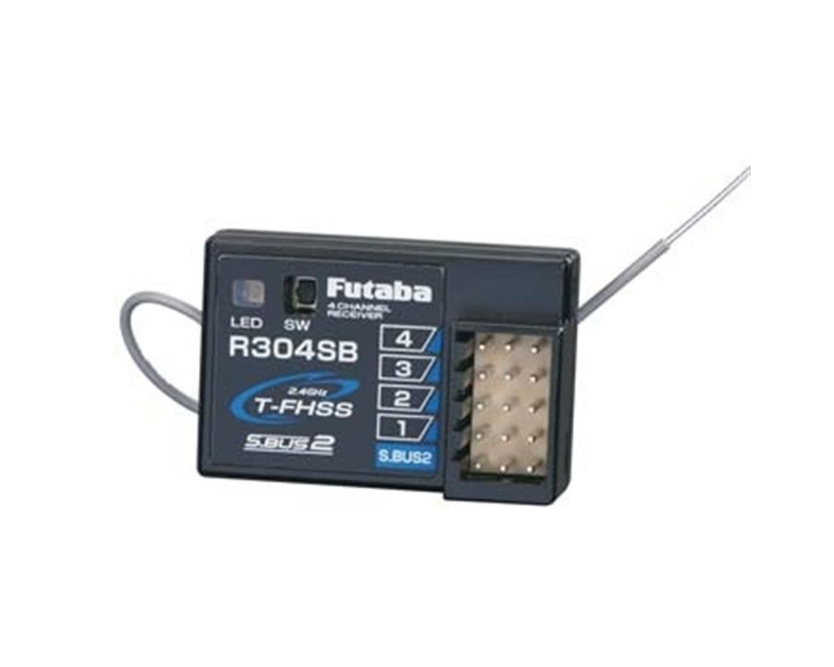 FUTL7680 Futaba R304SB T-FHSS 4-Channel Telemetry Enabled 2.4GHz Receiver