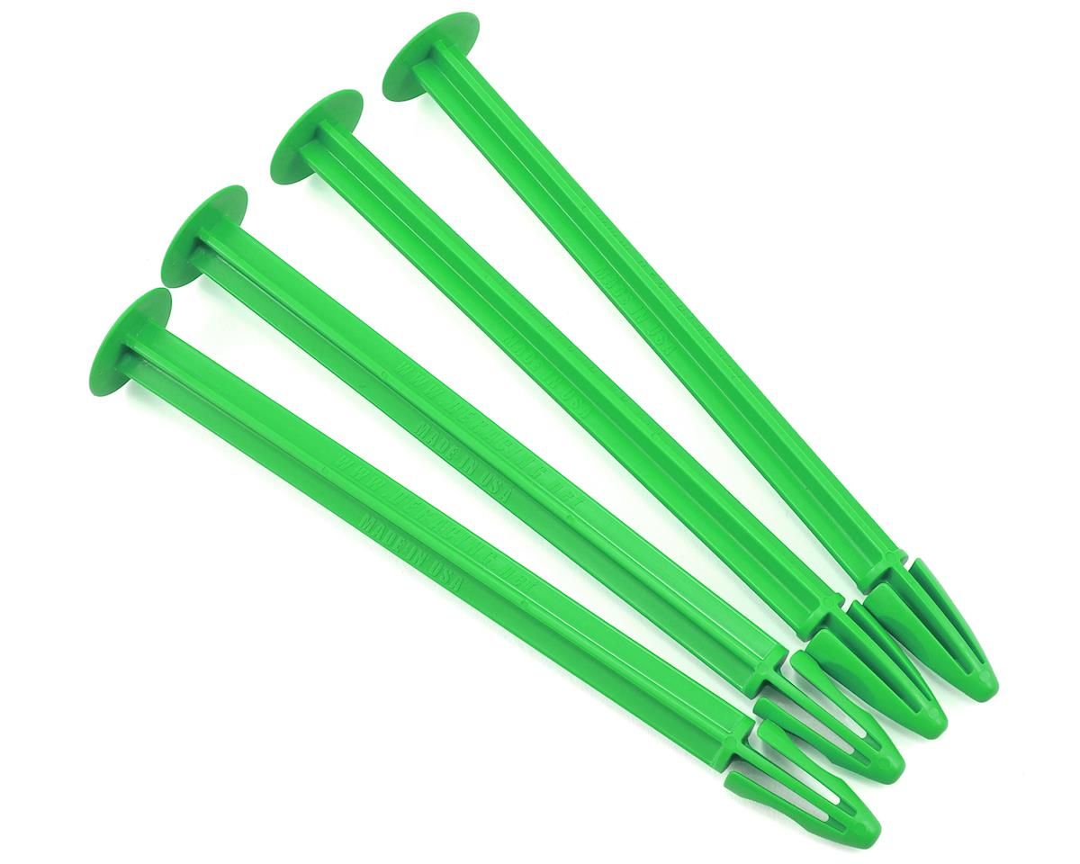 DER-TSB-G Buggy Tire Spikes (GREEN) 4pcs