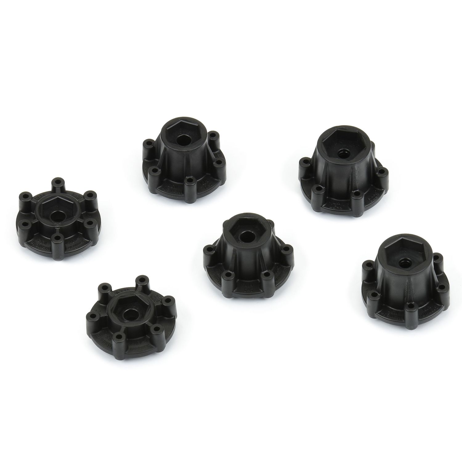 PRO633500 6x30 to 12mm Hex Adapters (Nrw&amp;Wde) for 6x30 Whls