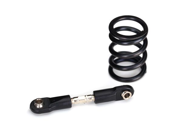 7746X Steering link, steel/ servo saver spring, heavy duty (use with #2085X metal gear servo)