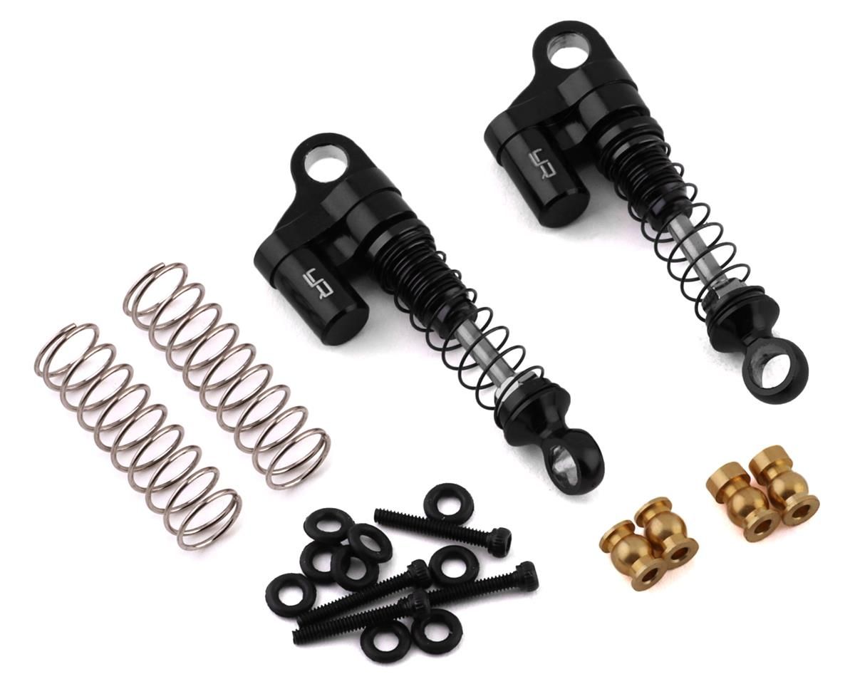 YEA-AXSC-047BK Yeah Racing SCX24 Aluminum Shocks (Black) (2)