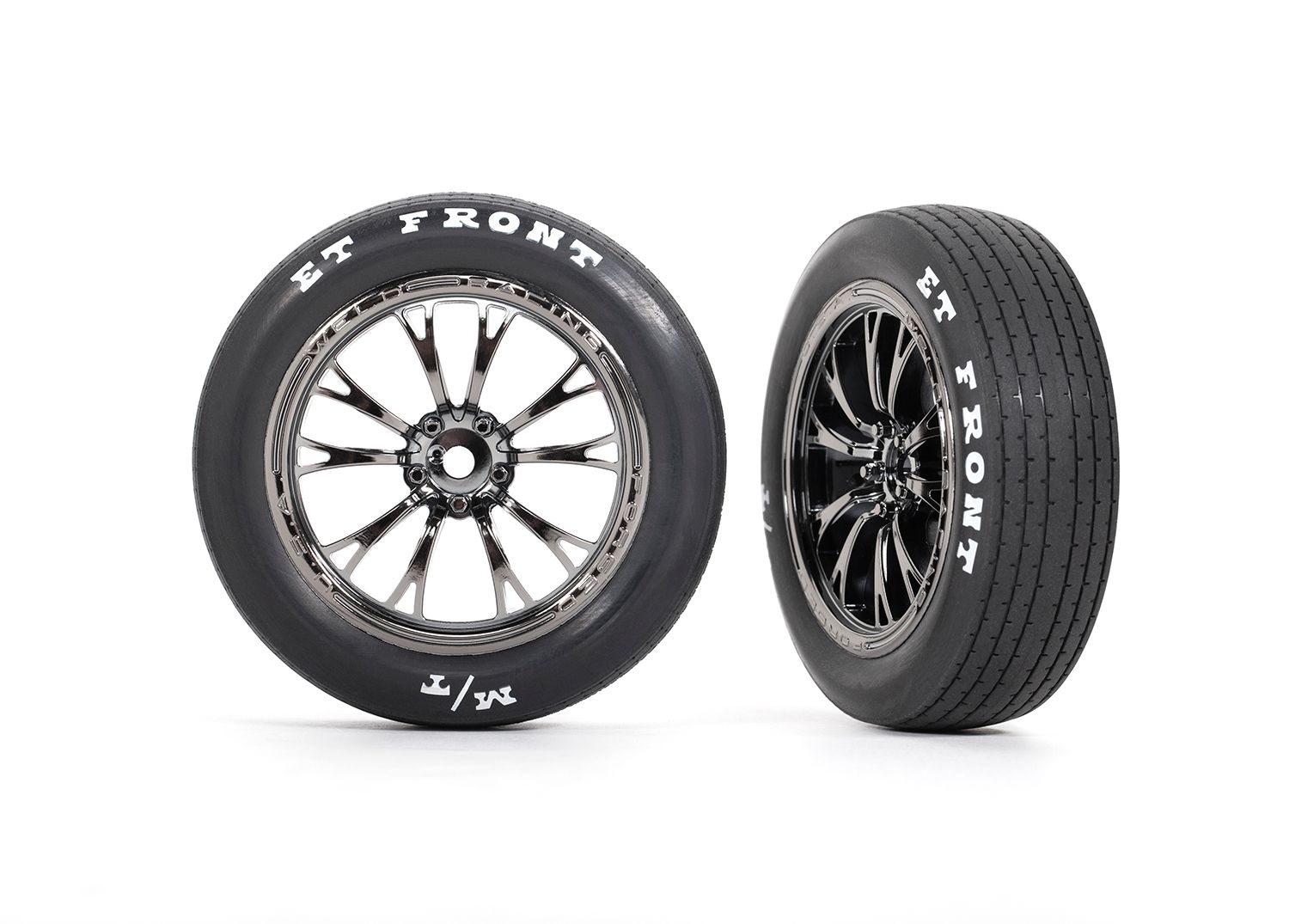 9474X T&amp;W WELD BLACK CHROME/FRONT