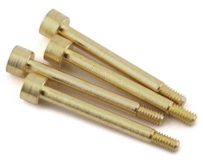 SXTF326TN Hot Racing Axial SCX24 Shock Shaft (Gold) (4) (HRASXTF326R)