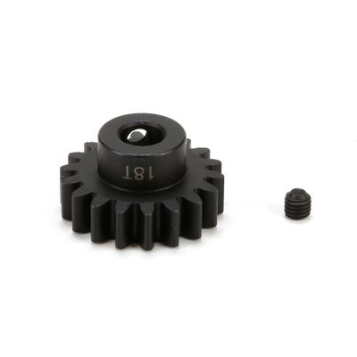 Losi Pinion Gear, 18T, 1.5M, 8mm, Steel