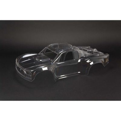 ARA411001 MOJAVE 6S BLX Clear Bodyshell (Inc. Decals) ARRMA 1/7 Clear Body with Decals: MOJAVE 6S BLX