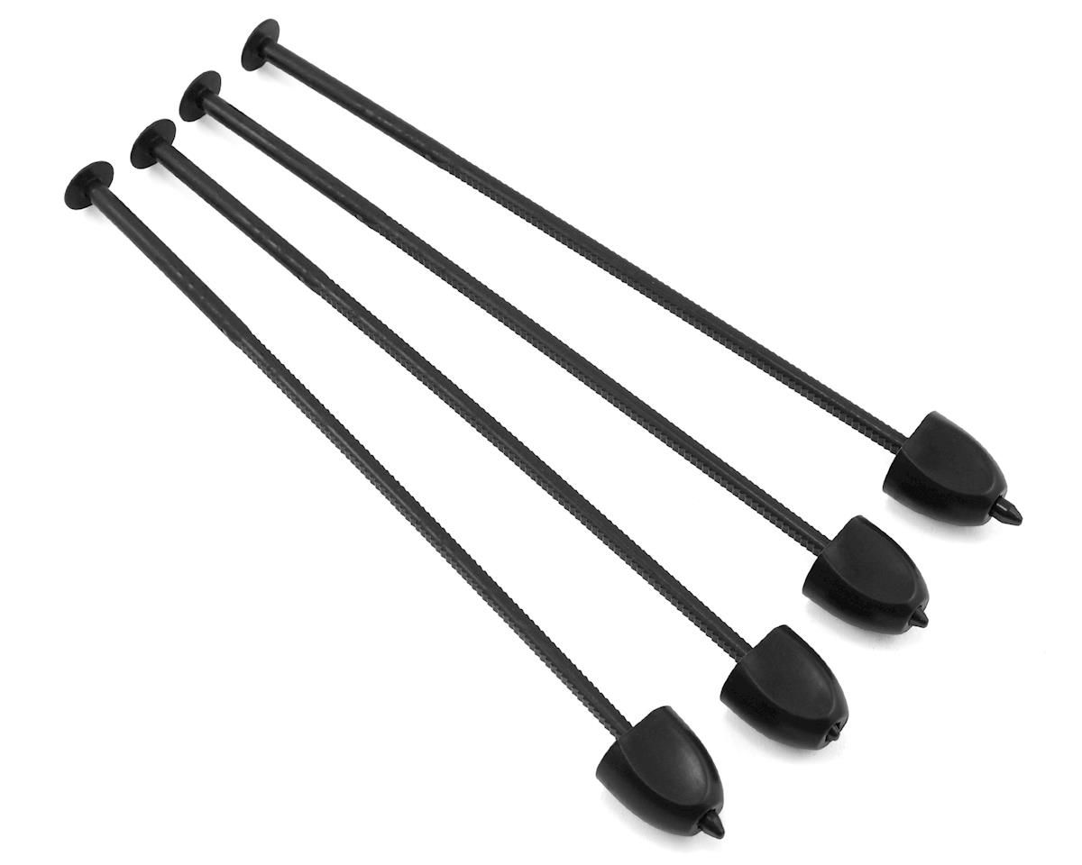 DER-ZS4-BLK Zip Stix / BLACK / 4pcs