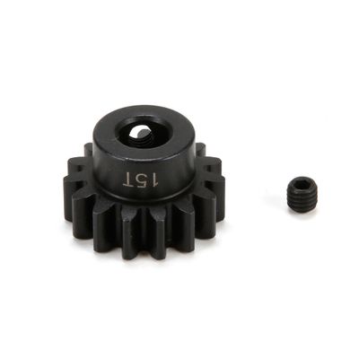 Losi Pinion Gear, 15T, 1.5M, 8mm, Steel