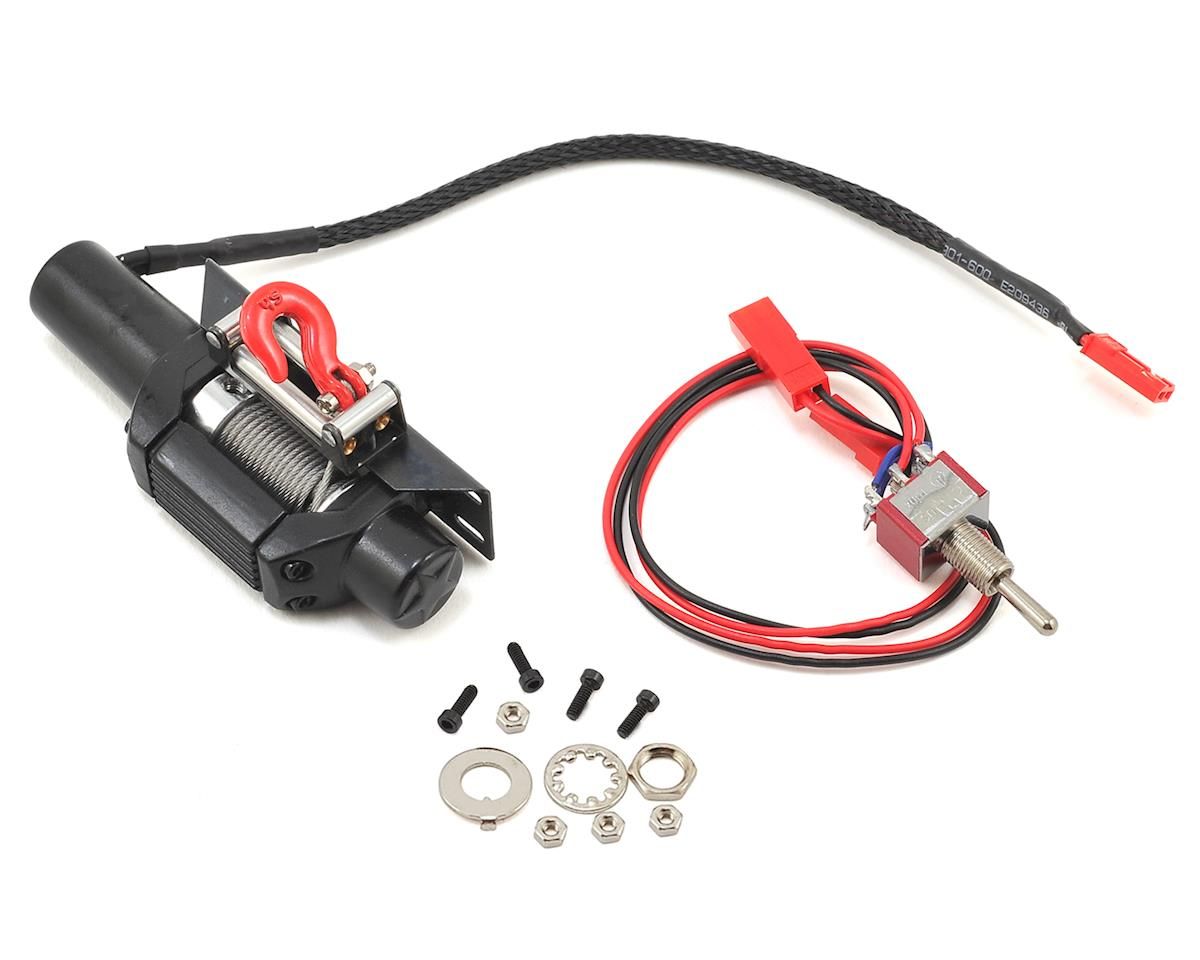 YEA-YA-0388BK Yeah Racing 1/10 Scale Crawler Aluminum Winch (Black) (Type C)