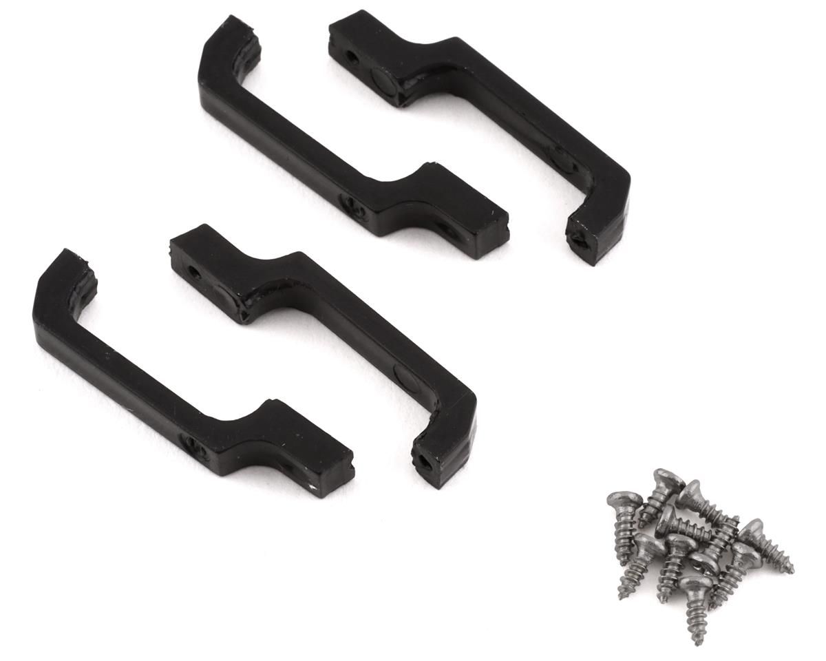 YEA-TRX4-064 Yeah Racing Traxxas TRX-4 Plastic Door Handles (Black) (4)