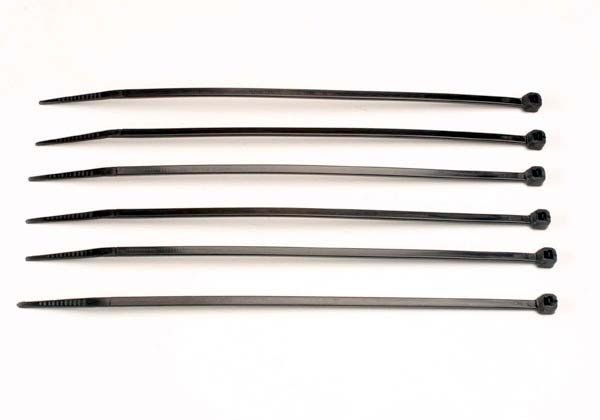 3155 Cable ties, medium (black) (6)