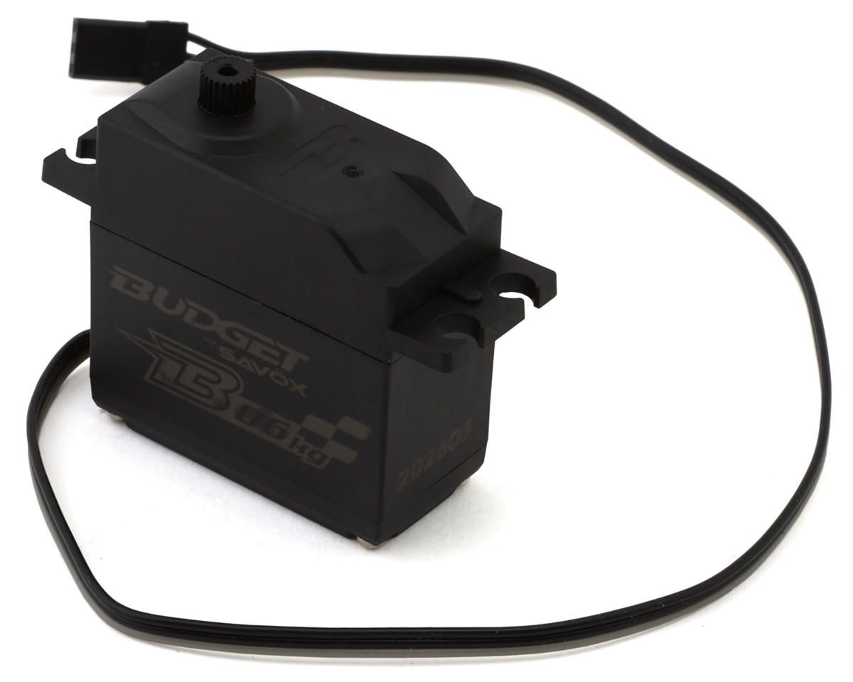 SAVB06KG Budget Analog Servo, .11/90oz-in (6kg-cm) @6v, Standard Size, Plastic Gears