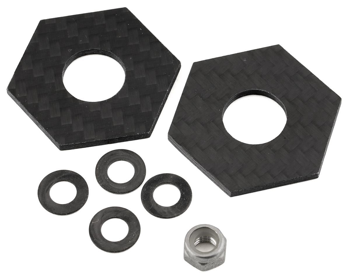 BS6-0010 BowHouse RC SCX6 SVT Carbon Fiber Slipper Pads