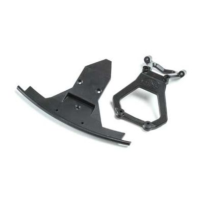 LOS231081 Front Bumper Set: 22S Drag Losi Front Bumper Set: 22S Drag