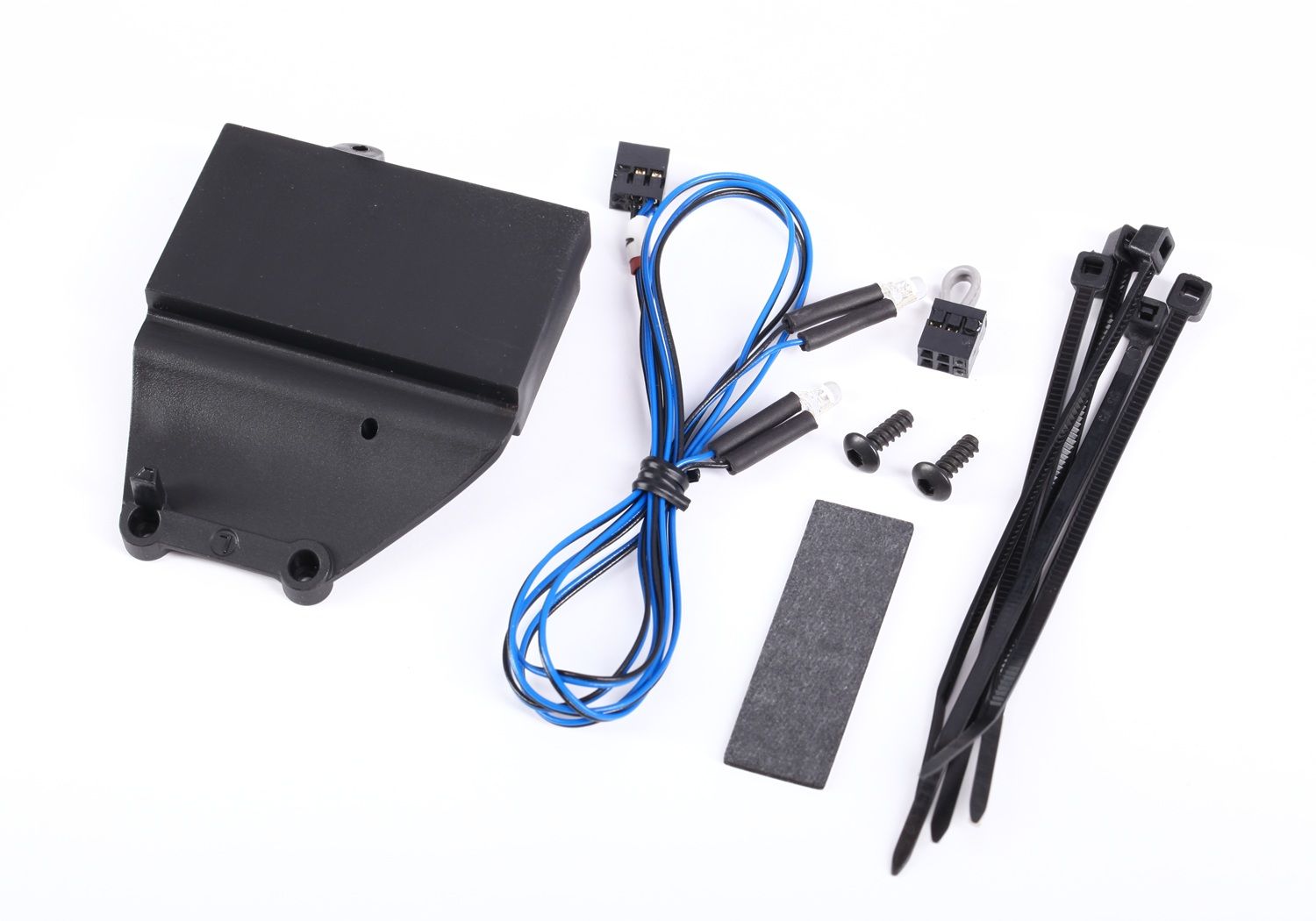 8082 - Installation kit, Pro Scale® Advanced Lighting Control System, TRX-4® Chevrolet Blazer (1979) (includes mount, reverse lights harness, hardware)