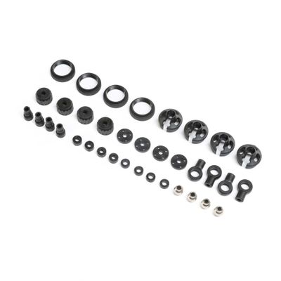 Losi Shock Plastics &amp; Balls (4): LMT