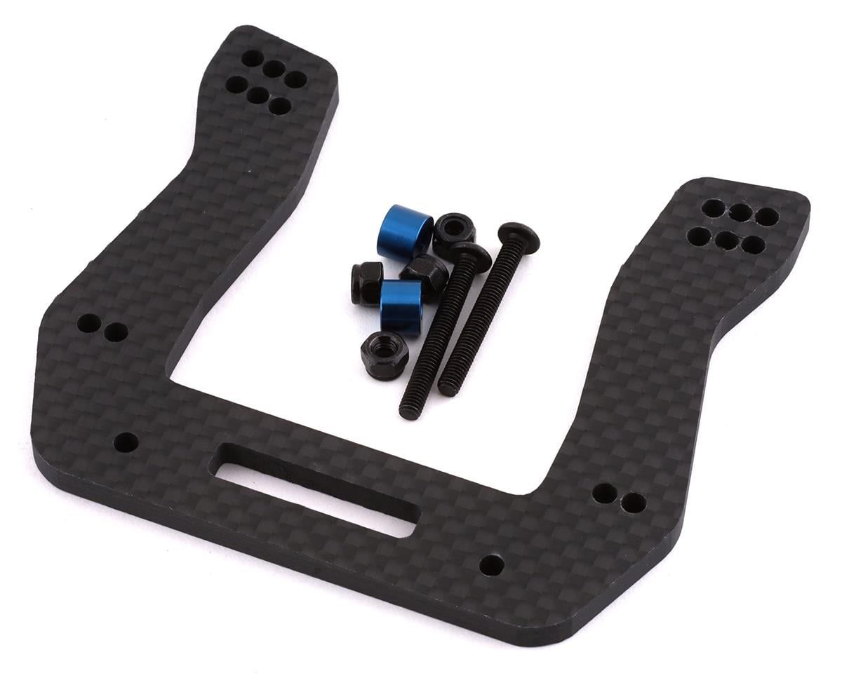 EXO2049 Slash Drag Front Shock Tower, 4mm Carbon Fiber