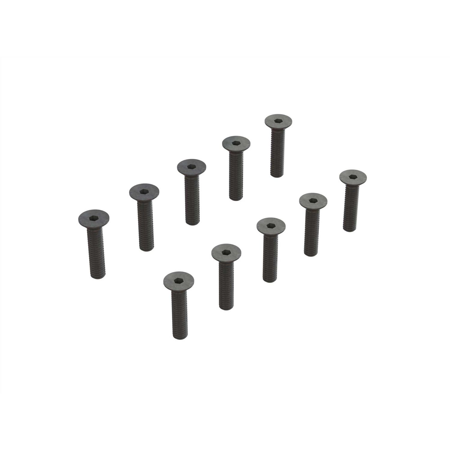 ARRMA Flat Head Hex Machine Screw, M3.5x16mm (10)