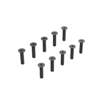 ARA703016 Flat Head Hex Machine Screw M3.5x16mm (10) ARRMA Flat Head Hex Machine Screw, M3.5x16mm (10)