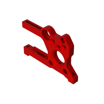 ARA320482 Aluminum Motor Mount (Red) ARRMA Aluminum Motor Mount, Red