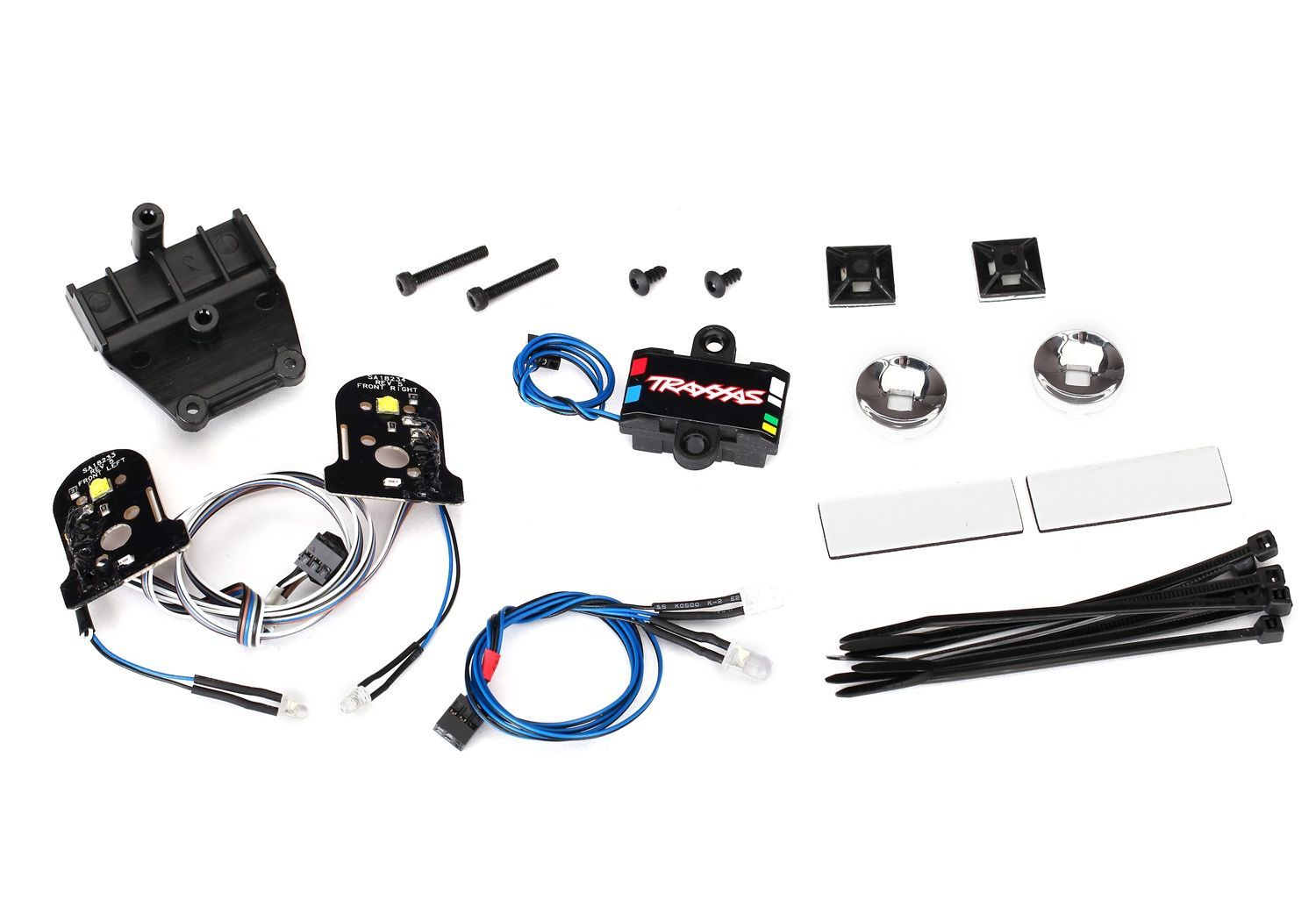 8039 LED light set (contains headlights, tail lights, side marker lights, distribution block (fits #8130 body, requires #8028 power supply)