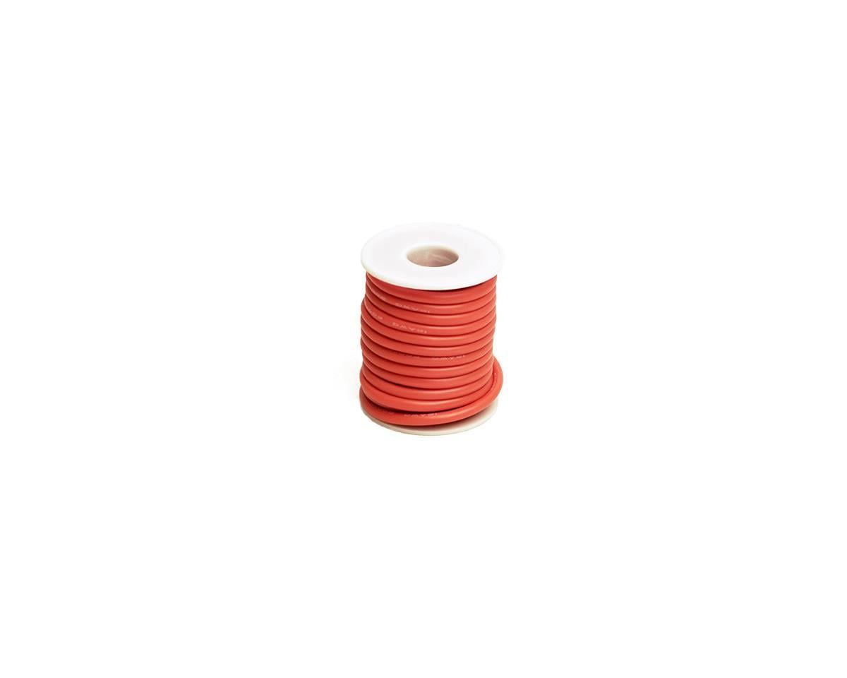 Racers Edge 12 Gauge Silicone Ultra-Flex Wire; 25' Spool (Red)