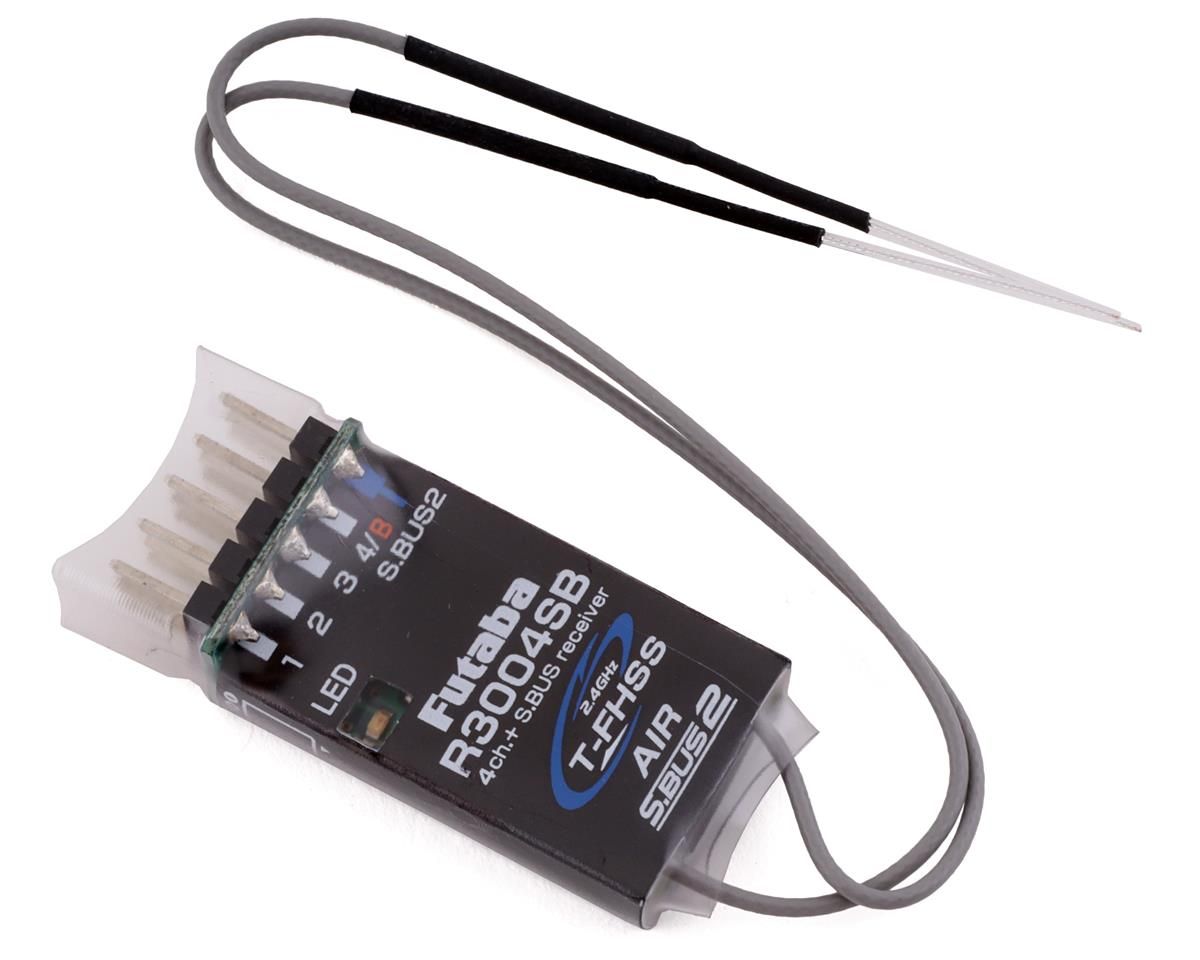 R3004SB Futaba R3004SB 2.4GHz 4-Channel T-FHSS S.BUS2 Telemetry Receiver