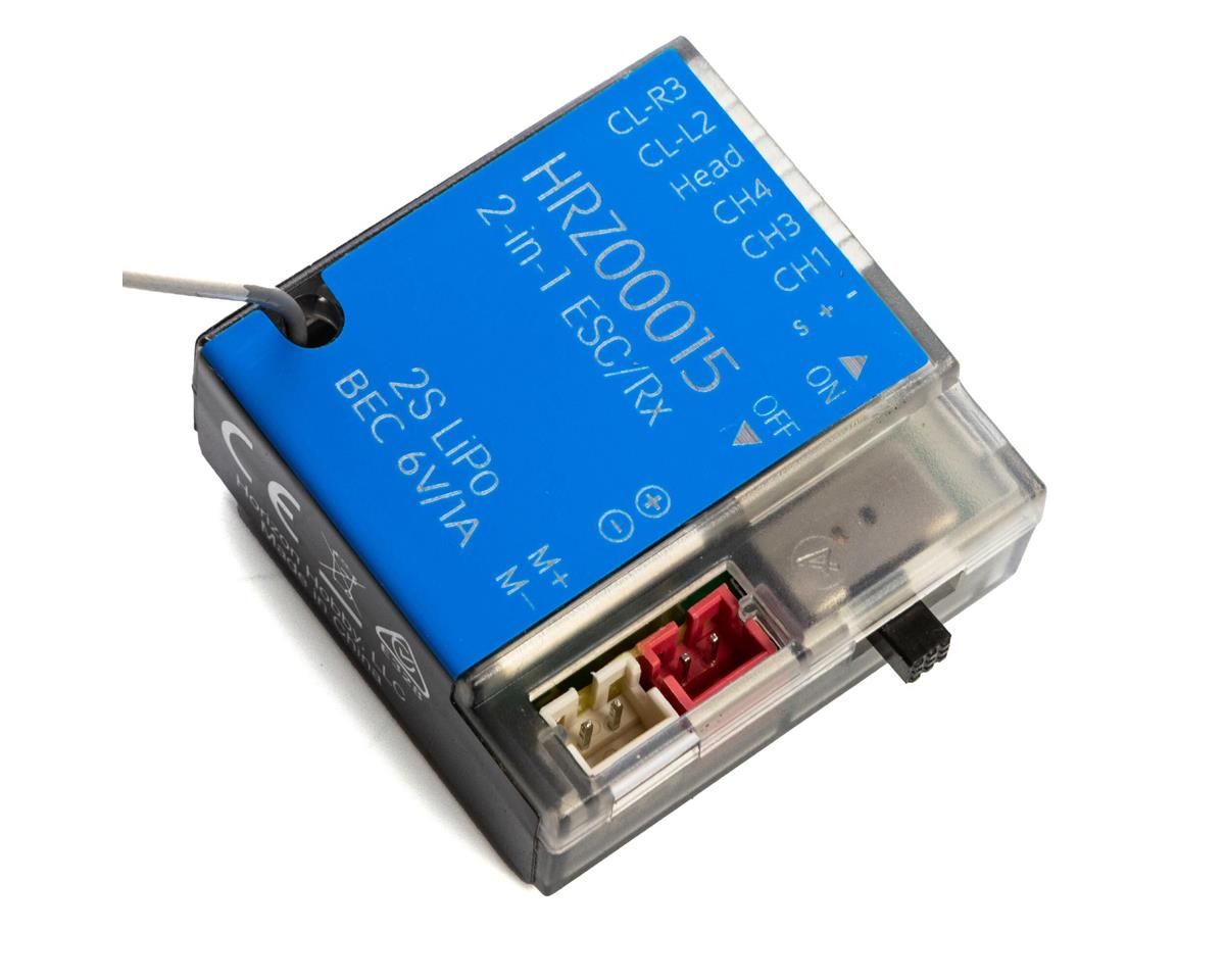 HRZ00015 ESC/Receiver, 2.4Ghz, EC2: 1/24