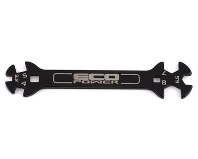EcoPower Steel Turnbuckle Box Wrench (3.2, 4, 5, 5.5, 7 &amp; 8mm)