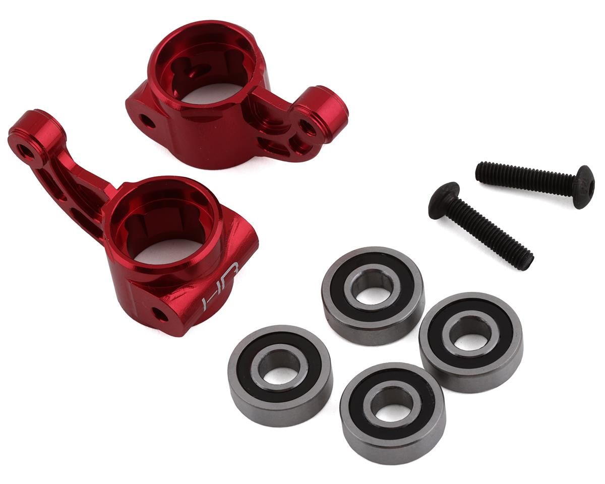 ARM21X02 Hot Racing Alum Oversize Bearing Knuckle (Red) Arrma 2WD