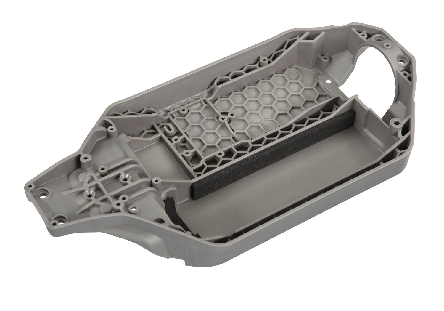 6723R Chassis (162mm long battery compartment) (fits flat style battery packs) (use only with #7430R front bulkhead &amp; #6726X battery hold-down)