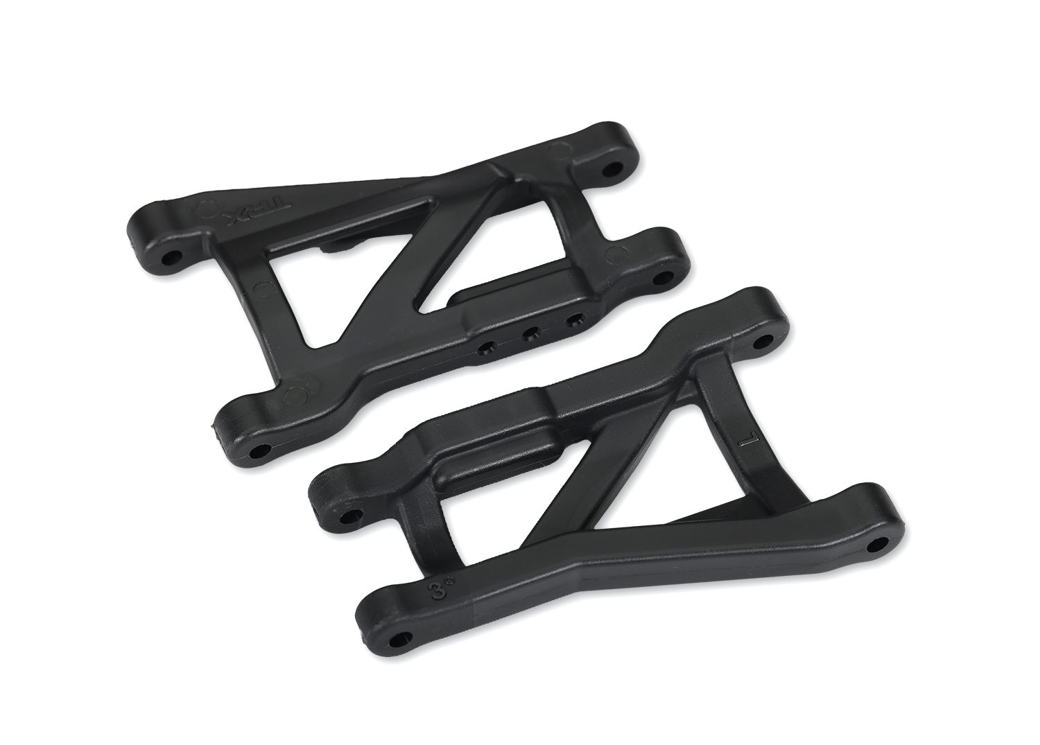 2750A - Suspension arms, black, rear (left &amp; right), heavy duty (2)