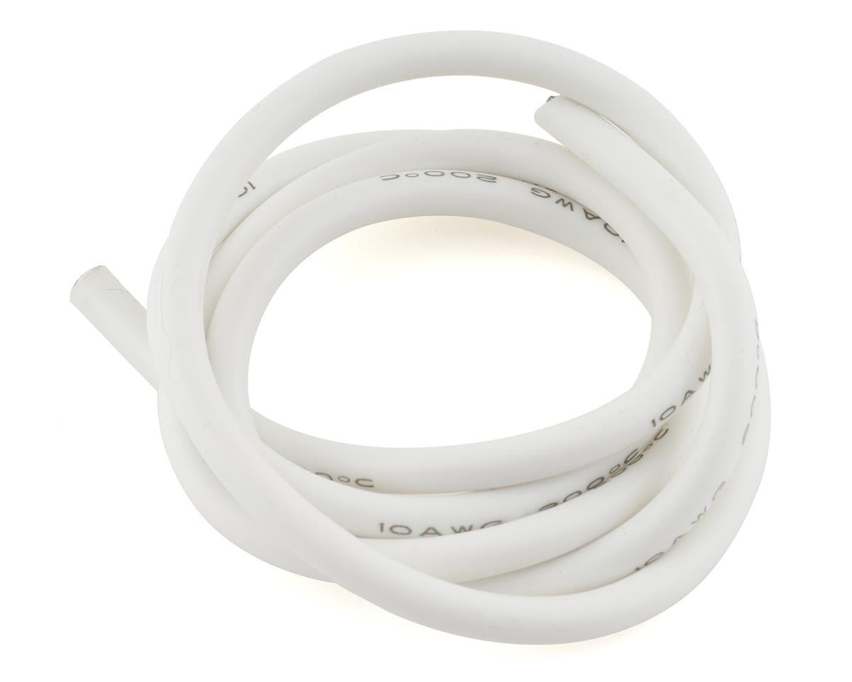 DRC-922 DragRace Concepts 10awg Silicone Wire (White) (1 Meter)