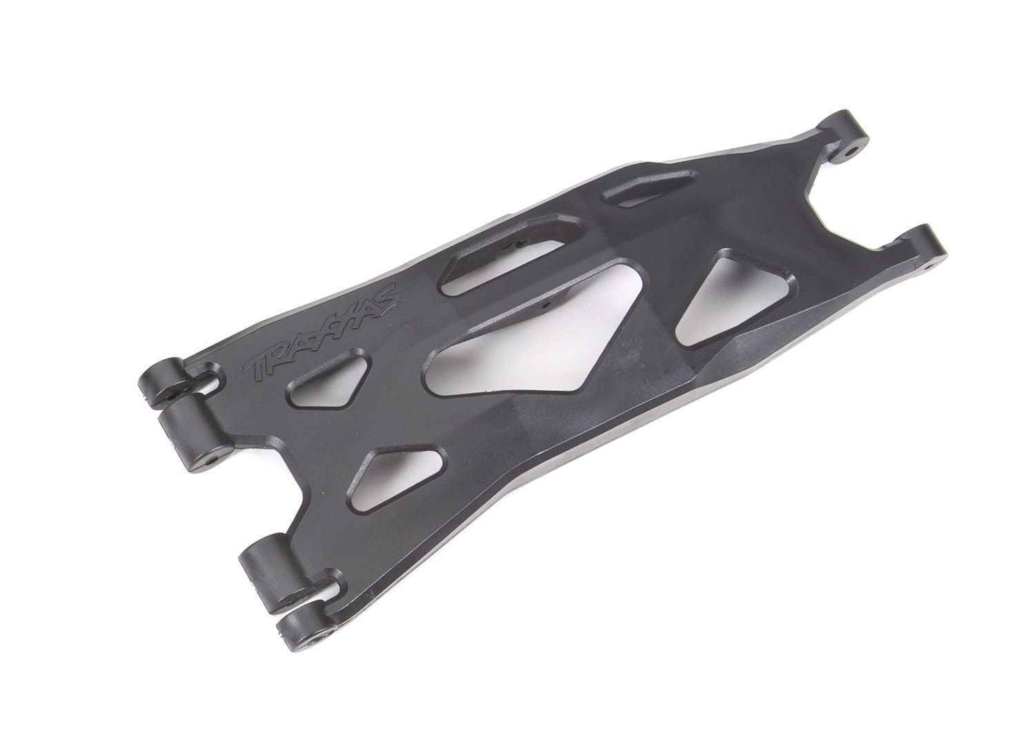 7894 - Suspension arm, lower, black (1) (left, front or rear) (for use with #7895 X-Maxx® WideMaxx® suspension kit)