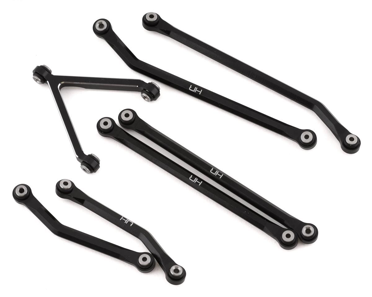 SXTF133HA01 Hot Racing Axial SCX24 Deadbolt Aluminum High Clearance Links Set (133.5mm) *Deadbolt*