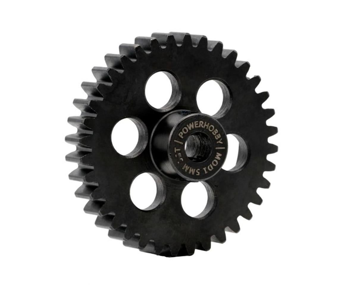 PH39TM5 Powerhobby Hardened Steel 39T Mod1 5mm Pinion Gear Mod 1 Speed Run / Drag Racing