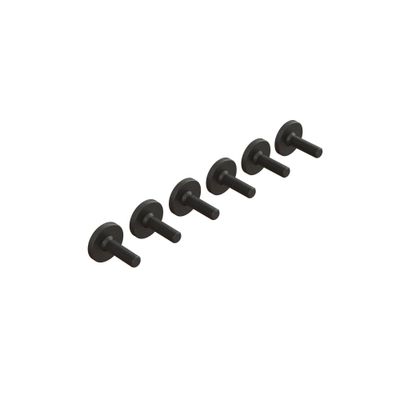 ARA727310 Large Head Screw M3x10mm (6) ARRMA Large Head Screw M3x10mm (6)