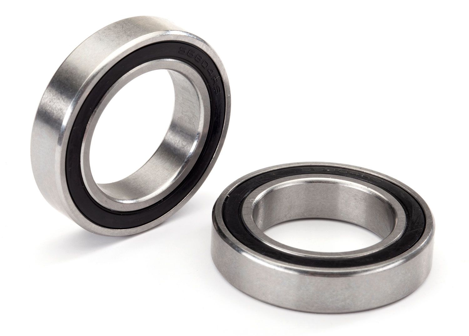 5196X Ball bearing, black rubber sealed, stainless (20x32x7mm) (2)