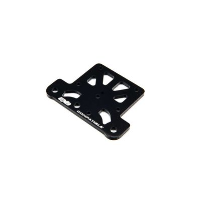 ARA320598 Aluminum Top Plate Black ARRMA Aluminum Top Plate, Black