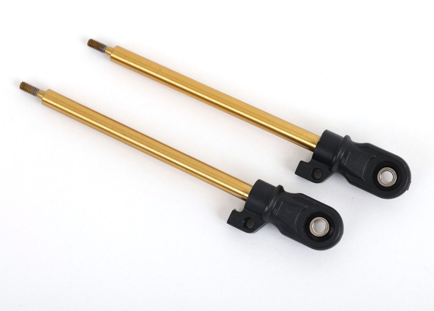 9662T - Shock shaft, 80mm (GT-Maxx®) (TiN-coated) (2) (assembled with rod ends and steel hollow balls)