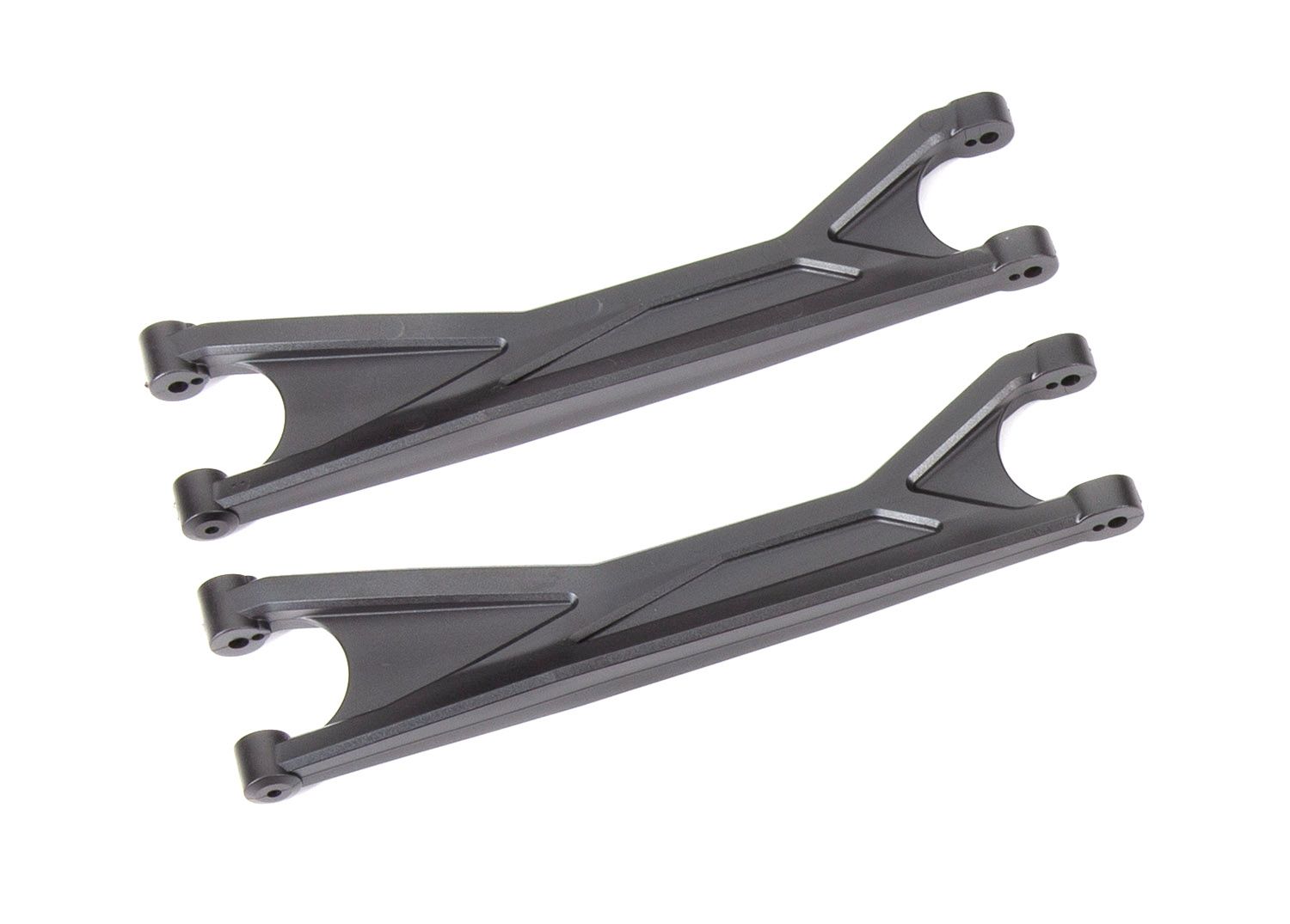 7892 Suspension arms, upper, black (left or right, front or rear) (2) (for use with #7895 X-Maxx® WideMaxx® suspension kit)