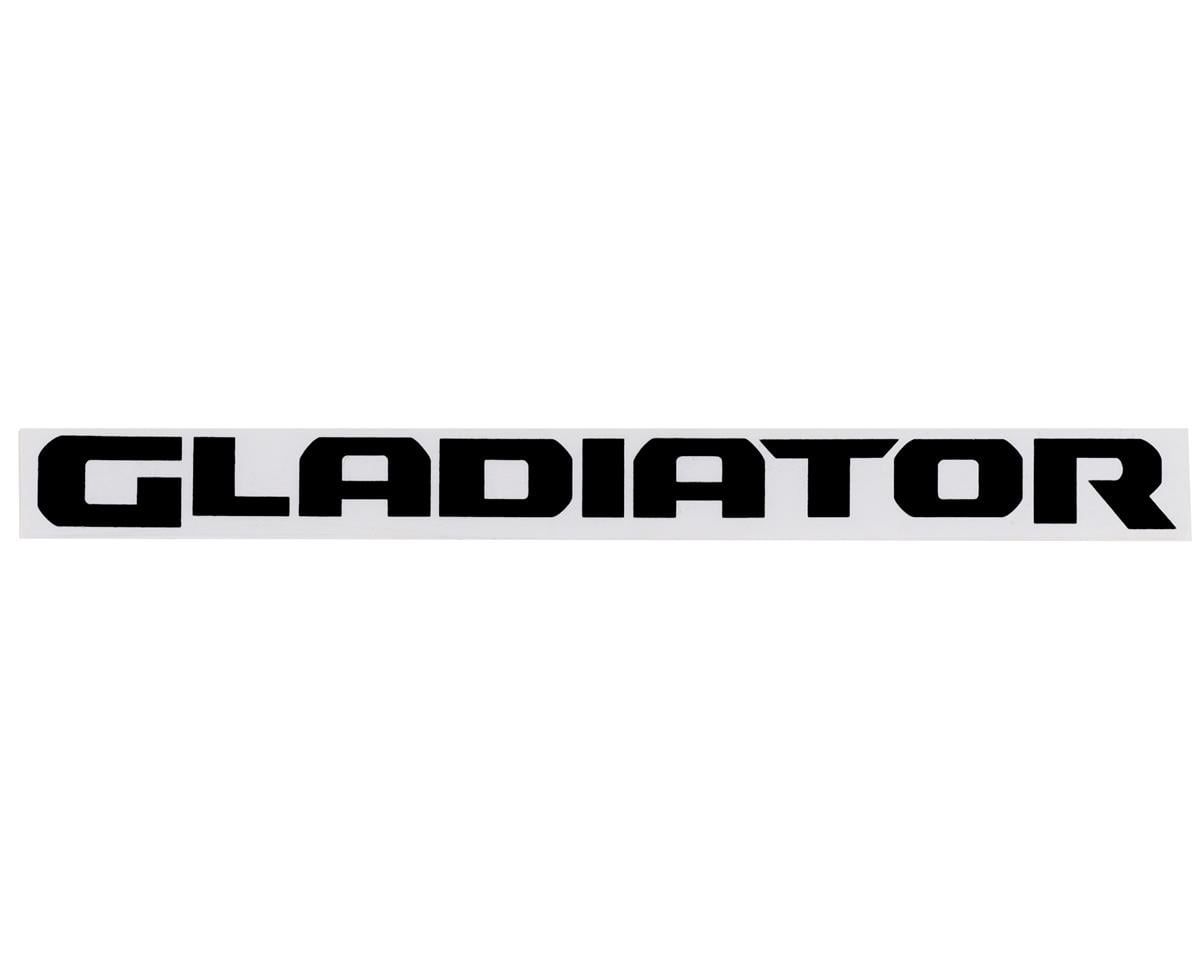 VVV-C1134 Gladiator Rear Logo Decal for Axial 1/10 SCX10 III Jeep JT Gladiator