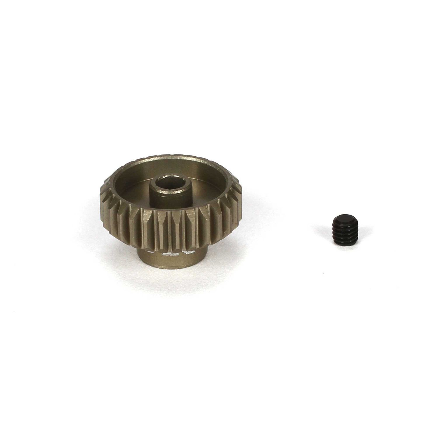 Losi Team Losi Racing Pinion Gear, 28T, 48P, 1/8in, Aluminum