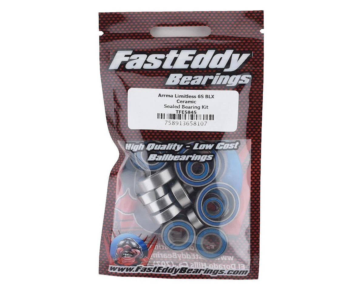TFE5845 FastEddy Arrma Limitless 6S BLX Ceramic Sealed Bearing Kit
