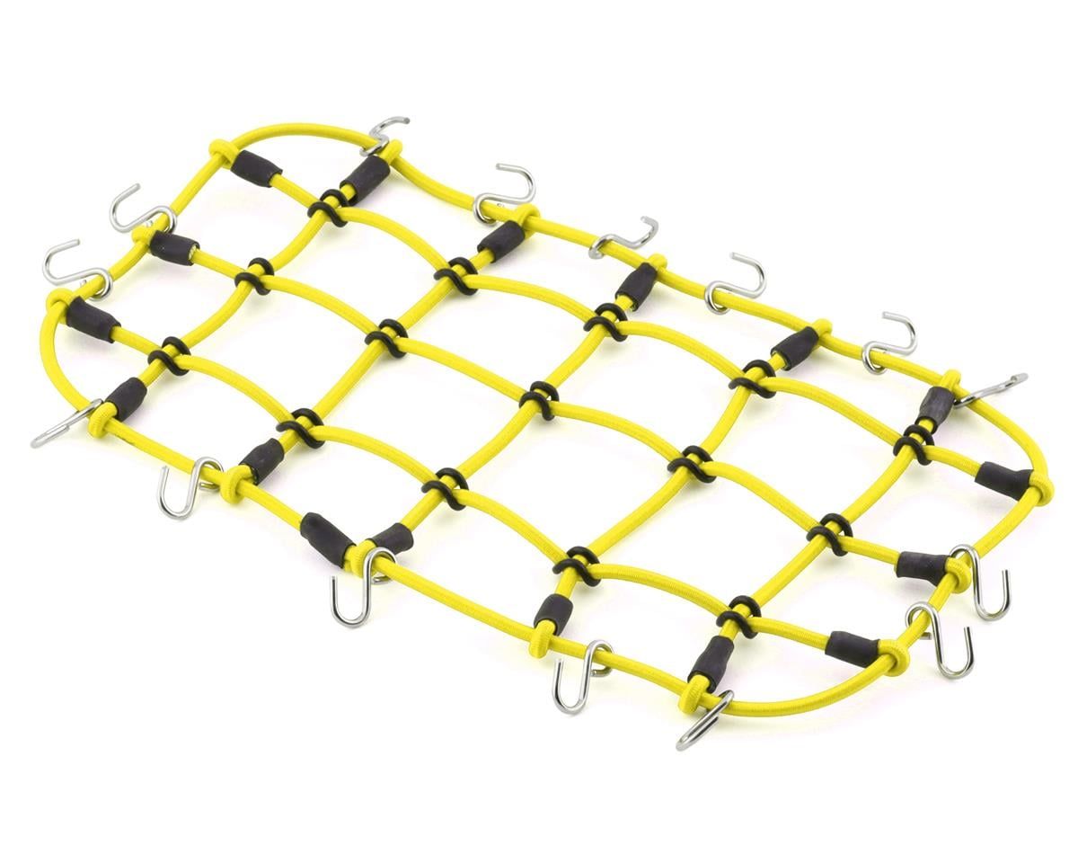 YEA-YA-0560YW Yeah Racing 1/10 Luggage Net (Yellow) (200x110mm)