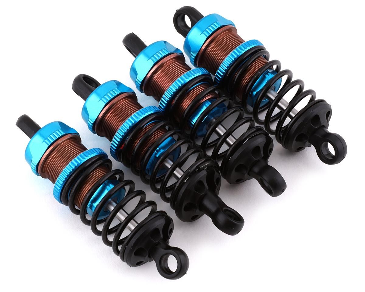 YEA-BBG-0060BU Yeah Racing Aluminum Go Big Bore Touring Shocks (Blue) (4) (60mm)